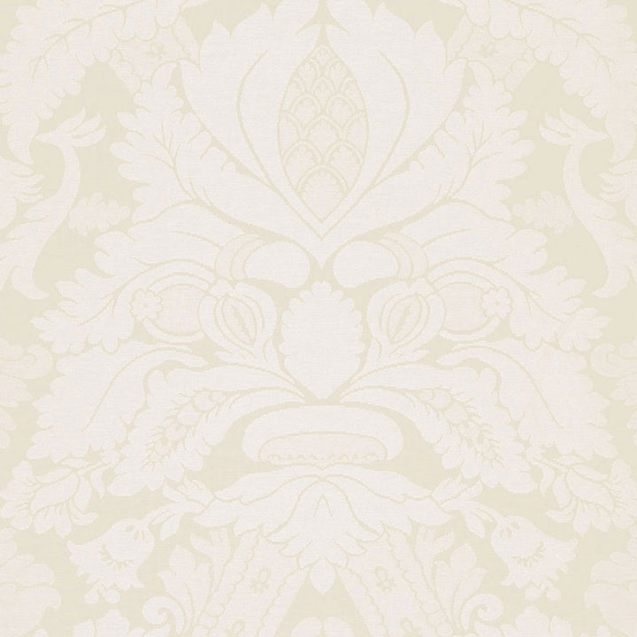 Fitzroy Linen Damask Vellum 63593 by Schumacher Fabric CLASSIC WOVENS See Sample ITALY MEDIUM DUTY </p><p>Repeat: Horizontal: 29" (74CM) and Vertical: 47 1/2" (121CM) 56" WIDE (142CM) - Fabric Carolina -