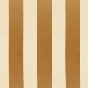 Wickham Satin Stripe Caramel 63603 by Schumacher Fabric