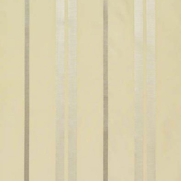 Darcy Silk Stripe Platinum 63622 by Schumacher Fabric PEMBERLEY SILKS See Sample INDIA LIGHT DUTY </p><p>Repeat: Horizontal: 9 1/4" (23CM) and Vertical: - 56" WIDE (142CM) - Fabric Carolina -