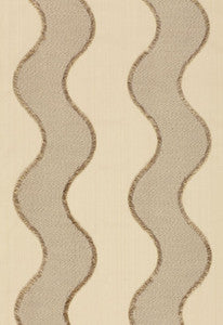 Wavelength Sandstone 63700 by Schumacher Fabric