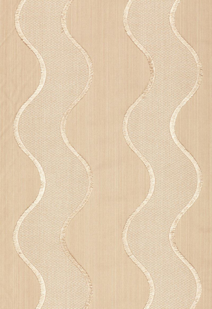 Wavelength Pebble 63701 by Schumacher Designer Fabric Modern-Glamour 64% Viscose, 36% Cotton Martindale 3,000 Horizontal: 9 and Vertical: - 54.5 - Swanky Fabrics -