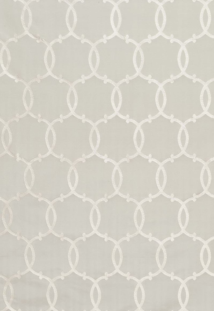 Silk Tracery Pearl 63711 by Schumacher Fabric Modern-Glamour 100% Silk Wyzenbeek 4,000 Horizontal: 4.625 and Vertical: 8.125 54.875 - Fabric Carolina -