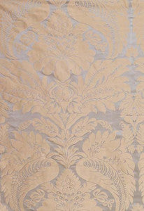 Bennet Silk Damask Mineral 63731 by Schumacher Fabric