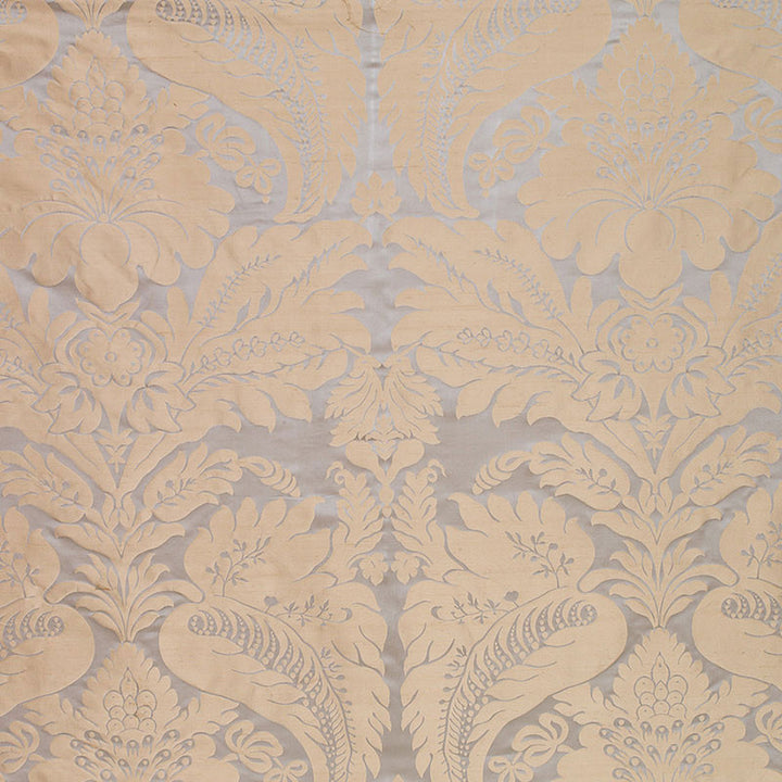 Bennet Silk Damask Mineral 63731 by Schumacher Fabric PEMBERLEY SILKS See Sample INDIA . </p><p>Repeat: Horizontal: 27" (69CM) and Vertical: 31 1/4" (79CM) 54" WIDE (137CM) - Fabric Carolina -