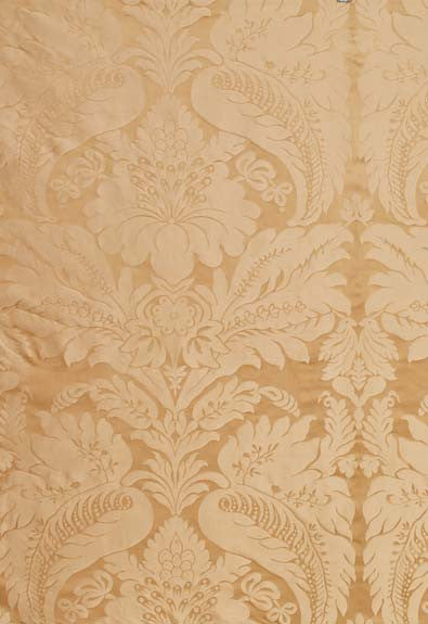 Bennet Silk Damask Travertine 63733 by Schumacher Fabric Pemberley-Silks 65% Dupioni, 35% Silk - Horizontal: 27 and Vertical: 31.25 54 - Fabric Carolina -