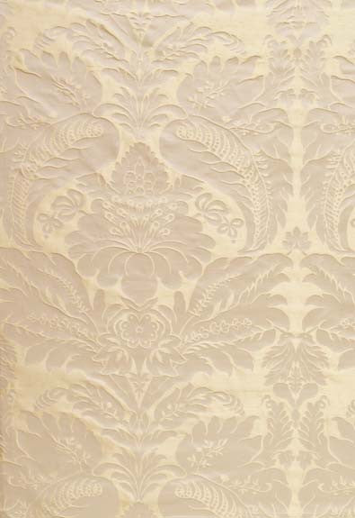 Bennet Silk Damask Platinum 63734 by Schumacher Fabric Pemberley-Silks 65% Dupioni, 35% Silk - Horizontal: 27 and Vertical: 31.25 54 - Fabric Carolina -