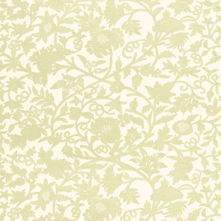 Sissinghurst Crewel Ivory 63760 by Schumacher Fabric CLASSIC WOVENS See Sample INDIA HEAVY DUTY </p><p>Repeat: Horizontal: 50 1/4" (128CM) and Vertical: 39" (99CM) 50 2/8" WIDE (128CM) - Fabric Carolina -