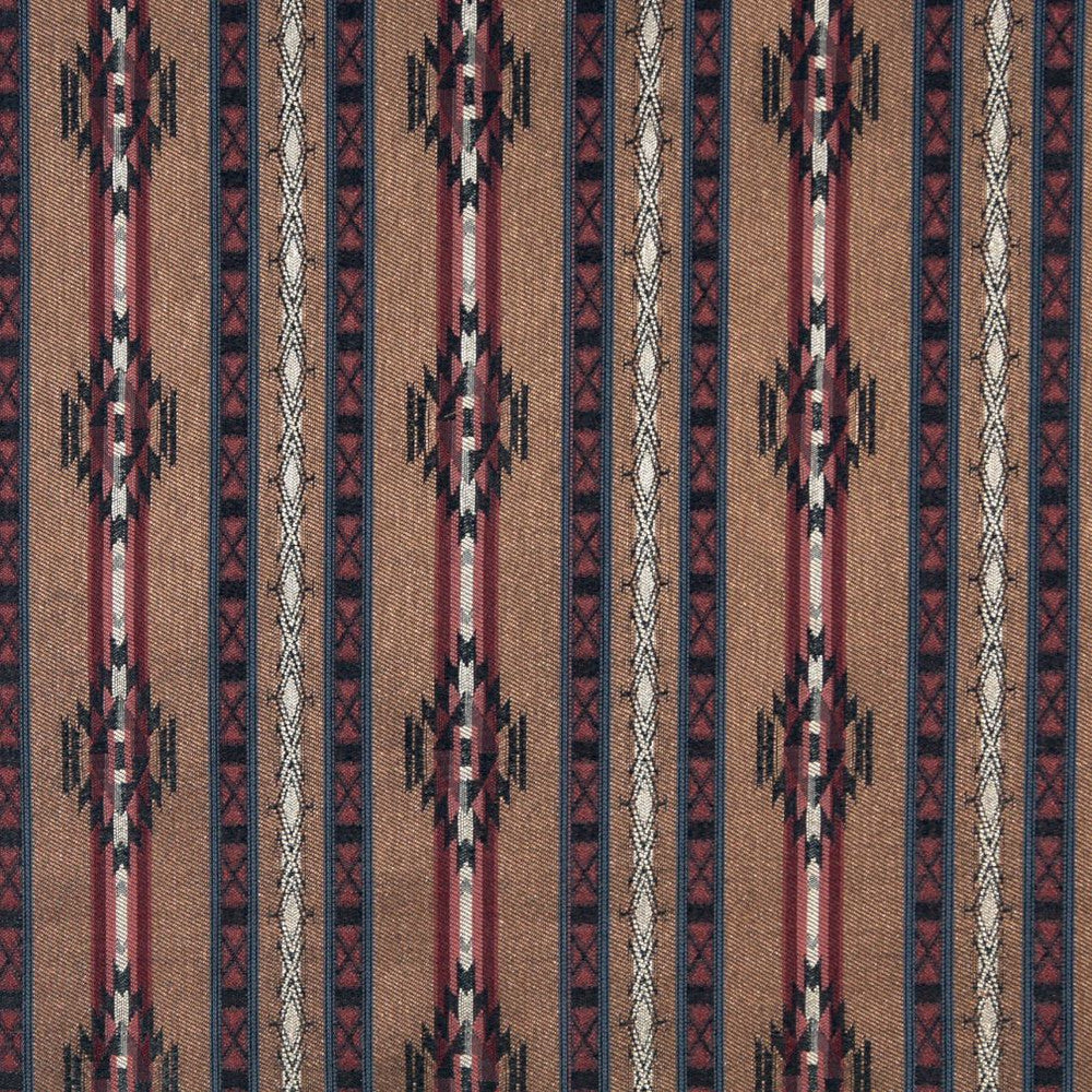 6381 Pottery Stripe by Charlotte Fabric Ring Book Page #63 55% Polyester, 45% Cotton Made In USA Exceeds 90,000 Wyzenbeek Rubs (Heavy Duty) </p><p>Repeat: Horizontal: 8.5" x Vertical: 7.5" 54 Inches - Fabric Carolina -
