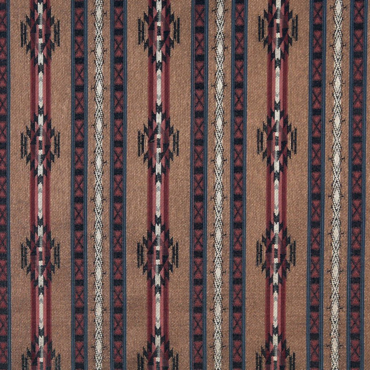 6381 Pottery Stripe by Charlotte Fabric Ring Book Page #63 55% Polyester; 45% Cotton Made In USA Exceeds 90,000 Wyzenbeek Rubs (Heavy Duty) Horizontal: 8.5" x Vertical: 7.5" 54 Inches - Fabric Carolina -