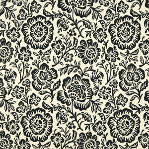 6400 Onyx Floral by Charlotte Fabric