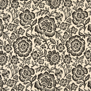 6405 Cocoa Floral by Charlotte Fabric