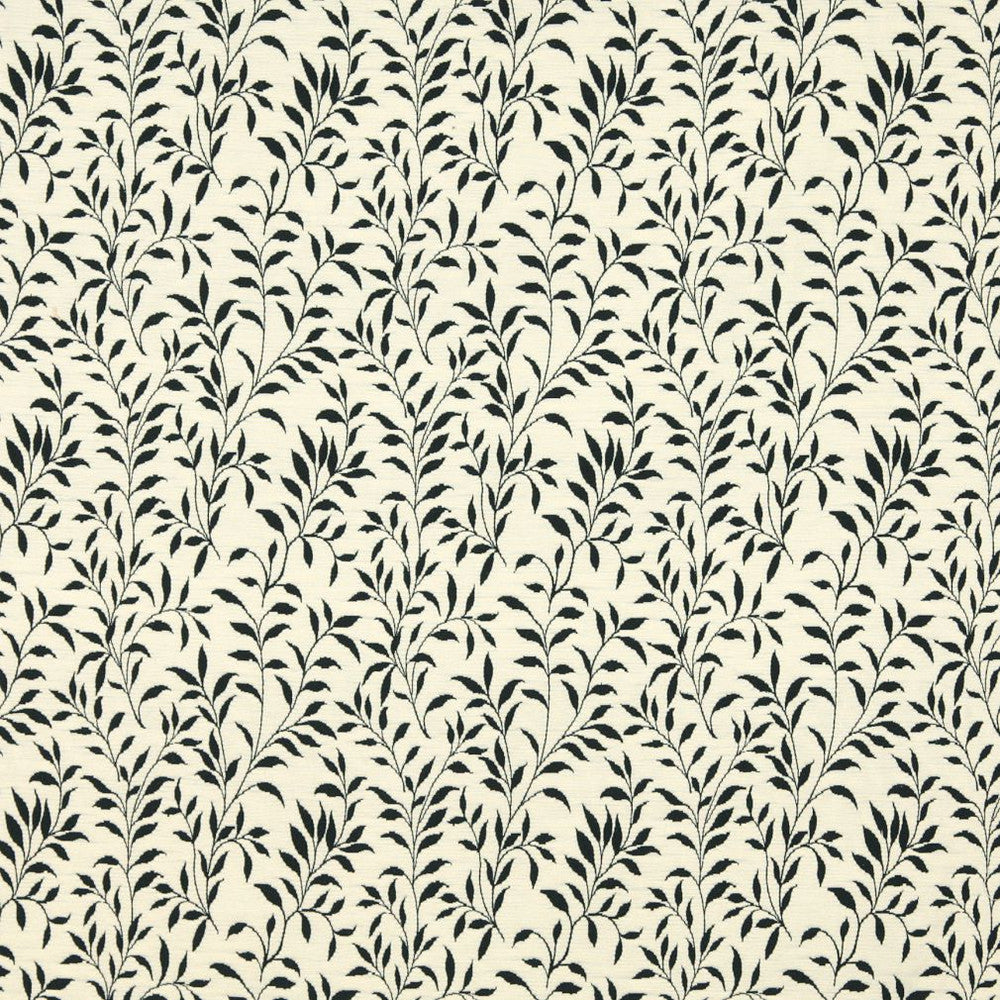 6409 Onyx Leaf by Charlotte Fabric Garden Collection 37% Cotton, 36% Rayon, 27% Polyester Asia Exceeds 70,000 Wyzenbeek Rubs (Heavy Duty) </p><p>Repeat: Horizontal: 7" x Vertical: 9" 54 Inches - Fabric Carolina -