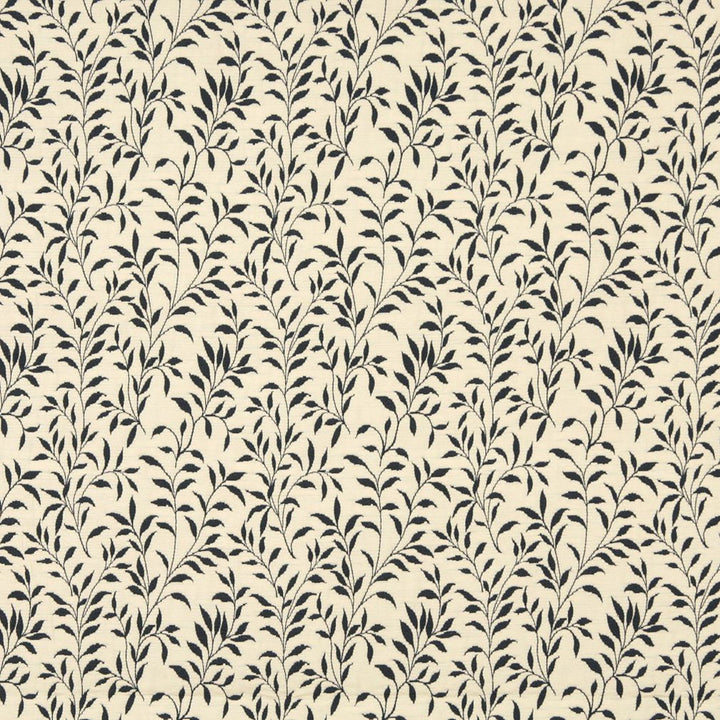 6412 Navy Leaf by Charlotte Fabric Garden Collection 37% Cotton, 36% Rayon, 27% Polyester Asia Exceeds 70,000 Wyzenbeek Rubs (Heavy Duty) </p><p>Repeat: Horizontal: 7" x Vertical: 9" 54 Inches - Fabric Carolina -