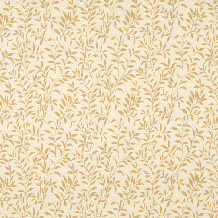 6417 Saffron Leaf by Charlotte Fabric Garden Collection 37% Cotton, 36% Rayon, 27% Polyester Asia Exceeds 70,000 Wyzenbeek Rubs (Heavy Duty) Horizontal: 7" x Vertical: 9" 54 Inches - Fabric Carolina -