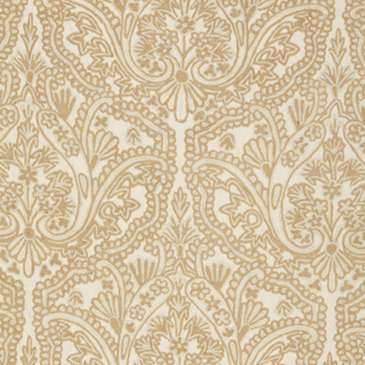 Claremont Crewel Embroidery Bisque 64313 by Schumacher Fabric CLASSIC WOVENS See Sample INDIA LIGHT DUTY </p><p>Repeat: Horizontal: 8 1/4" (21CM) and Vertical: 19 1/2" (50CM) 51 3/8" WIDE (130CM) - Fabric Carolina -