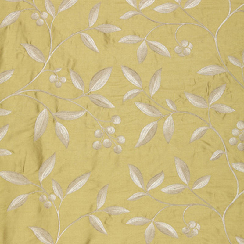 Adelaide Embroidery Linden 64330 by Schumacher Fabric CHROMA See Sample INDIA LIGHT DUTY </p><p>Repeat: Horizontal: 25 1/2" (65CM) and Vertical: 14 3/4" (37CM) 54" WIDE (137CM) - Fabric Carolina -
