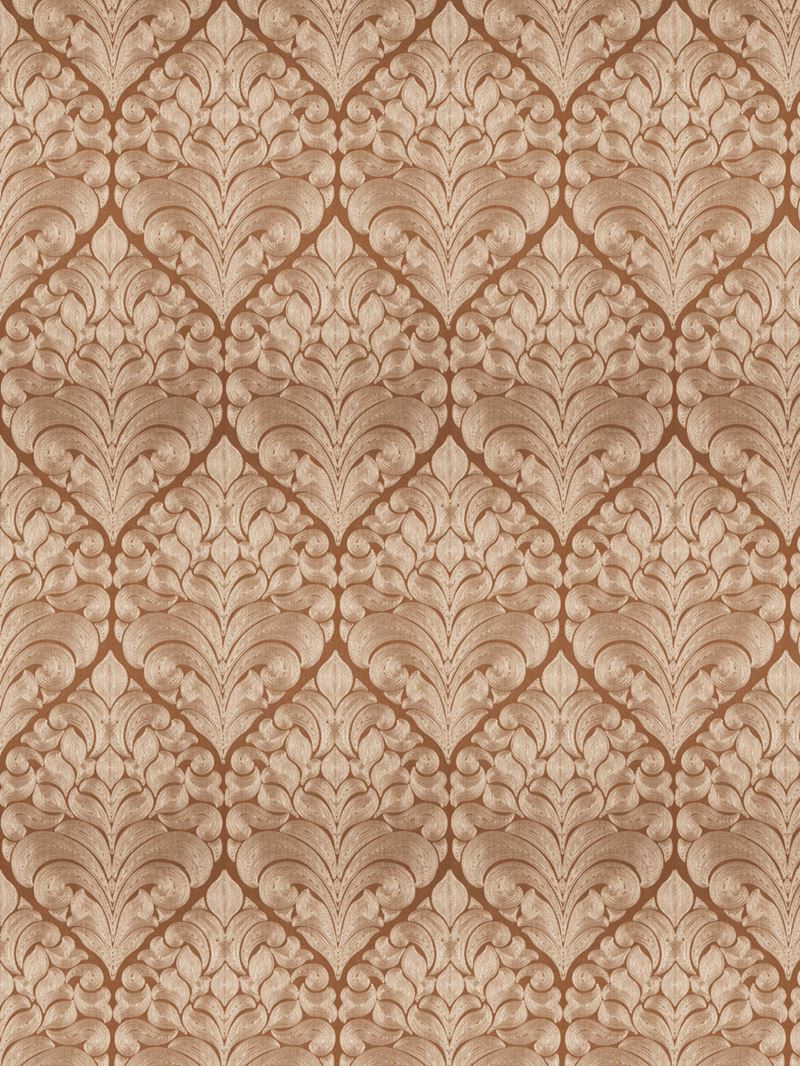 Fabricut Fabric 6434602 Chandelier Copper 5 1/2 Yards