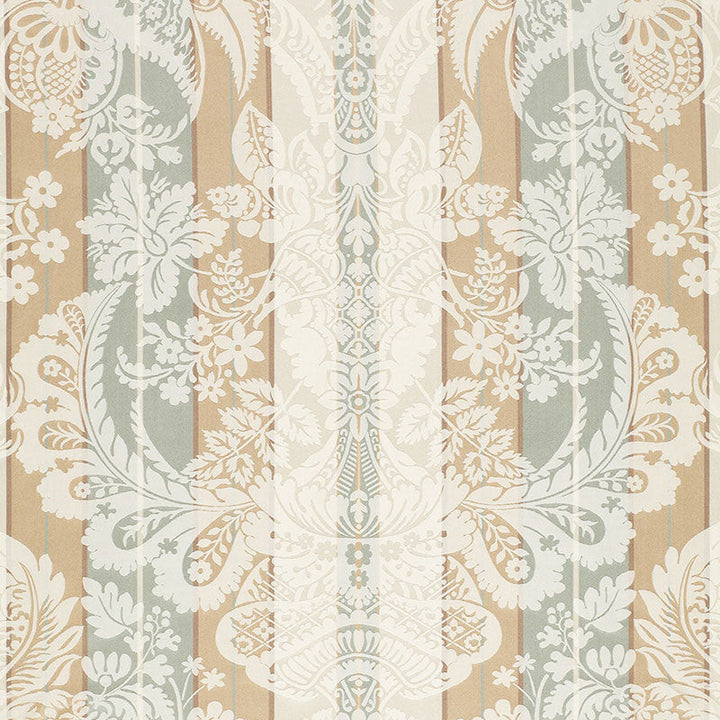 Savannah Imberline Damask Ciel 64391 by Schumacher Fabric Schumacher Fabric Savannah Imberline Damask Ciel 64391Fabric SILK 100% INDIA </p><p>Repeat: H: HORZ. 27 1/2" (70CM) , V: VERT. 27 1/4" (69CM) 55 - Fabric Carolina -