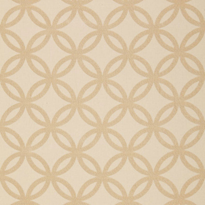 Circle Dance Champagne 64481 by Schumacher Designer Fabric TESSERA I SMALL PATTERNS See Sample UNITED STATES OF AMERICA HEAVY DUTY </p><p>Repeat: Horizontal: 1 5/8" (4CM) and Vertical: 3 3/8" (9CM) 51 3/8" WIDE (130CM) - Swanky Fabrics -