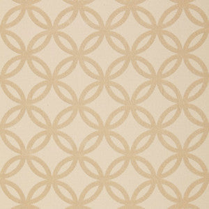Circle Dance Champagne 64481 by Schumacher Fabric