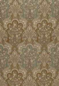 New Castle Paisley Venetian 64592 by Schumacher Fabric