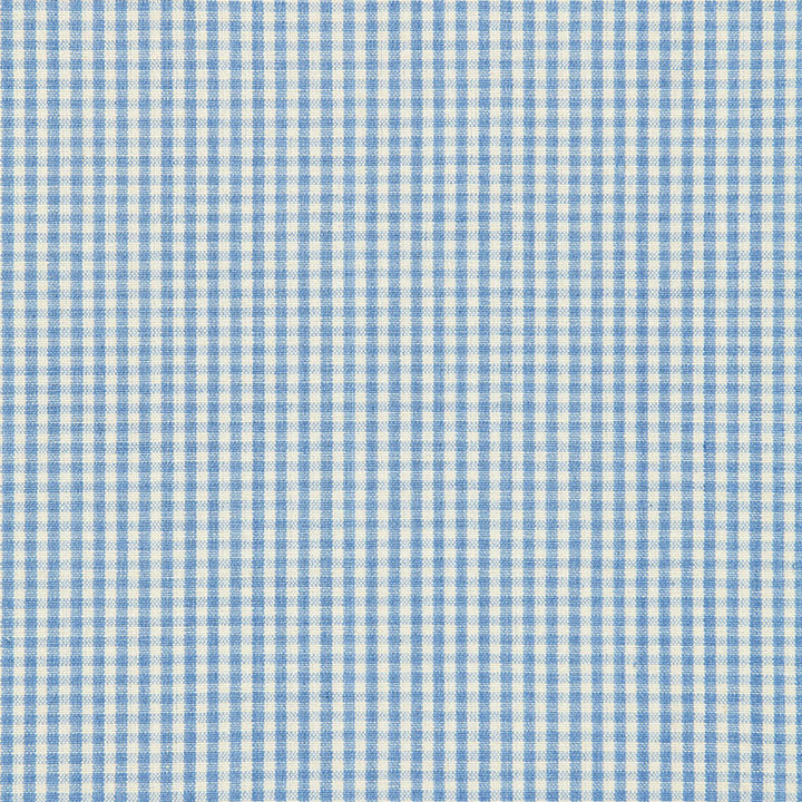 Barnet Cotton Check Chambray 64621 by Schumacher Fabric CHROMA See Sample INDIA LIGHT DUTY </p><p>Repeat: Horizontal: 1/8" (0CM) and Vertical: 1/8" (0CM) 54" WIDE (137CM) - Fabric Carolina -