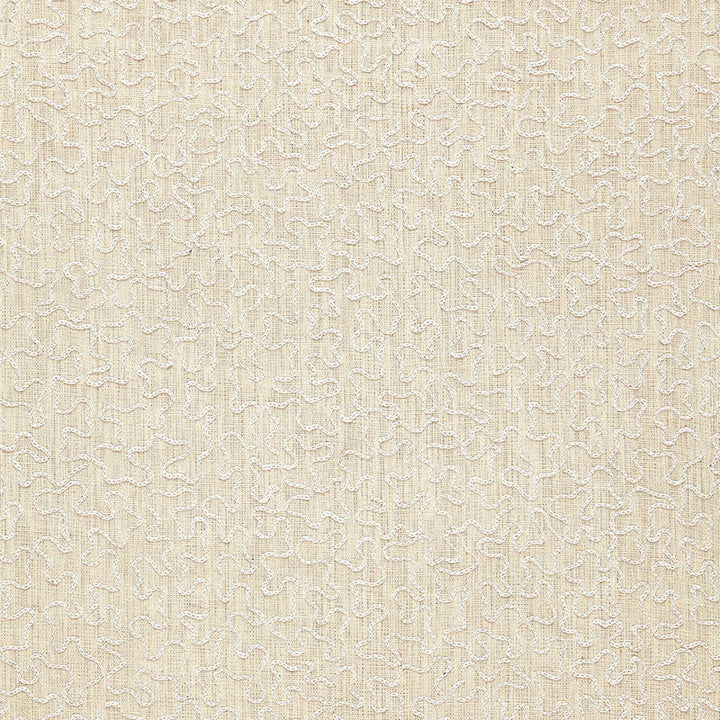 Vermicelli Embroidery Vellum 64671 by Schumacher Designer Fabric CHROMA See Sample INDIA MEDIUM DUTY </p><p>Repeat: Horizontal: - and Vertical: - 53" WIDE (135CM) - Swanky Fabrics -
