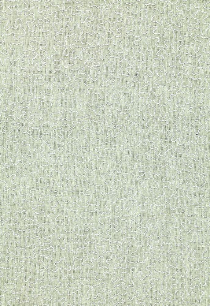 Vermicelli Embroidery Ming 64672 by Schumacher Designer Fabric Chroma 90% Linen, 10% Cotton Martindale 8,000 Horizontal: - and Vertical: - 53 - Swanky Fabrics -