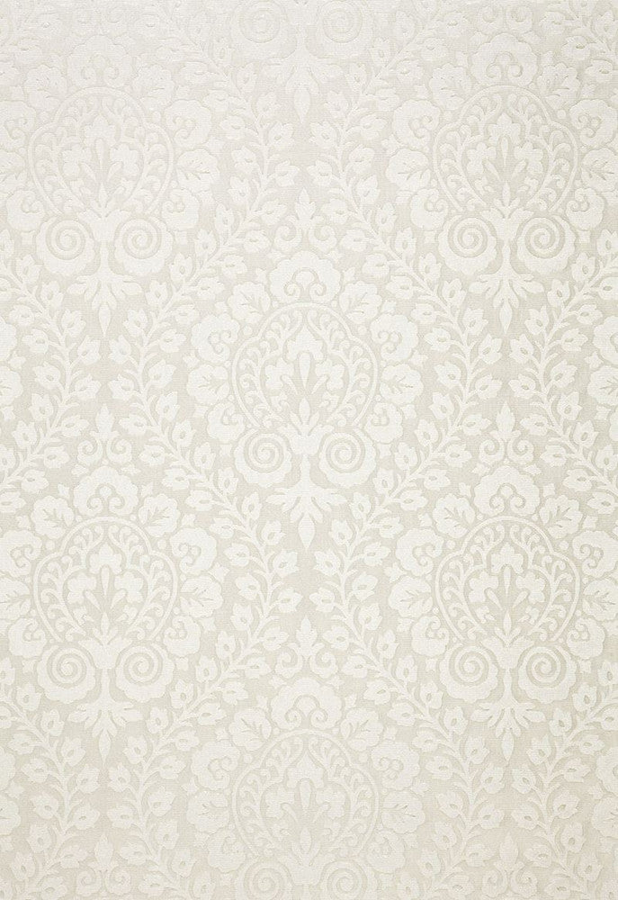 Amalfi Damask Natural 64690 by Schumacher Fabric Cote-D'azure 100% Solution Martindale 20,000 Horizontal: 12.5 and Vertical: 13.375 50.25 - Fabric Carolina -