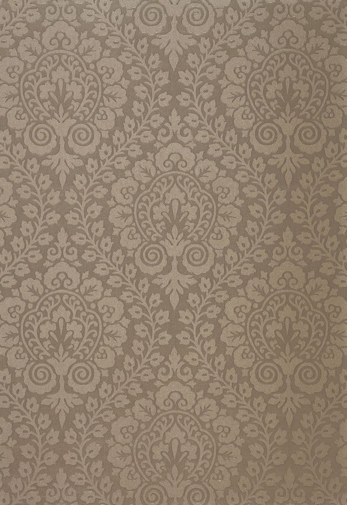 Amalfi Damask Smoke 64692 by Schumacher Fabric Cote-D'azure 100% Solution Martindale 20,000 Horizontal: 12.5 and Vertical: 13.375 50.25 - Fabric Carolina -