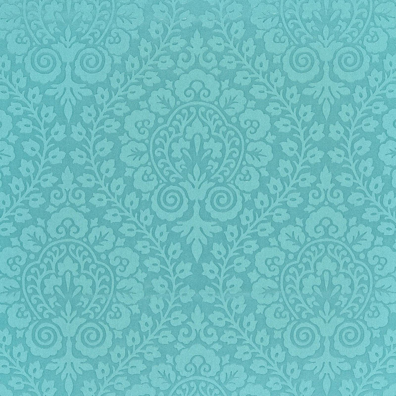 Amalfi Damask Pool 64693 by Schumacher Fabric COTE D'AZUR See Sample ITALY MEDIUM DUTY </p><p>Repeat: Horizontal: 12 1/2" (32CM) and Vertical: 13 3/8" (34CM) 50 2/8" WIDE (128CM) - Fabric Carolina -