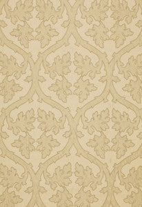 Ravenna Embroidery Bone 64742 by Schumacher Fabric