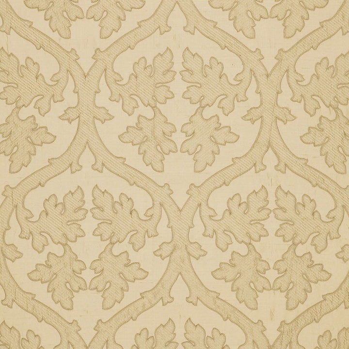 Ravenna Embroidery Bone 64742 by Schumacher Fabric CHROMA SILK 100% INDIA MARTINDALE 4,000 </p><p>Repeat: Horizontal: 10" (25CM) and Vertical: 15" (38CM) 50.375 - Fabric Carolina -