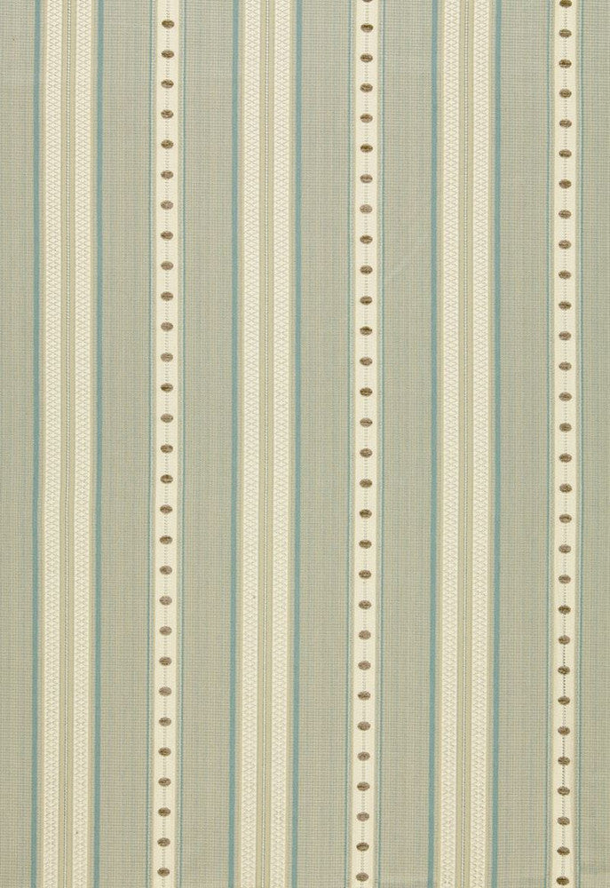 Francesca Stripe Moonstone 64750 by Schumacher Fabric Chroma 76% Cotton, 21% Viscose, 3% Acrylic Martindale 6,000 Horizontal: 6.75 and Vertical: 1 54 - Fabric Carolina -