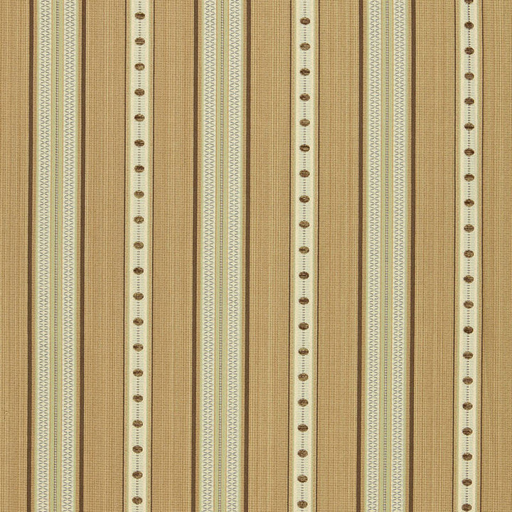 Francesca Stripe Biscuit 64751 by Schumacher Designer Fabric CHROMA See Sample ITALY MEDIUM DUTY </p><p>Repeat: Horizontal: 6 3/4" (17CM) and Vertical: 1" (3CM) 54" WIDE (137CM) - Swanky Fabrics -
