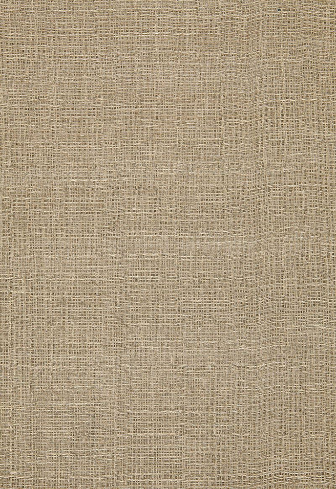 Breton Sheer Greige 64961 by Schumacher Designer Fabric Au-Naturel 100% Linen - Horizontal: - and Vertical: - 55 - Swanky Fabrics -