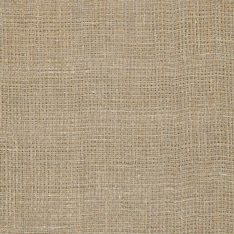 Breton Sheer Greige 64961 by Schumacher Designer Fabric ESSENTIALS: SHEERS & CASEMENTS II LINEN 100% UNITED STATES OF AMERICA </p><p>Repeat: Horizontal: and Vertical: 55 - Swanky Fabrics -
