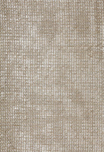 Aragon Sheer Zinc 64980 by Schumacher Fabric