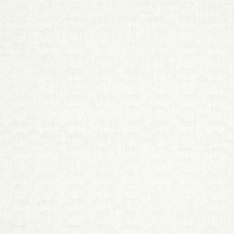 Arles Embroidery Oyster 65001 by Schumacher Designer Fabric AU NATUREL LINEN 54% POLYESTER 24% INDIA MARTINDALE 5,000 </p><p>Repeat: Horizontal: 1 3/8" (3CM) and Vertical: 1 3/8" (3CM) 50.5 - Swanky Fabrics -