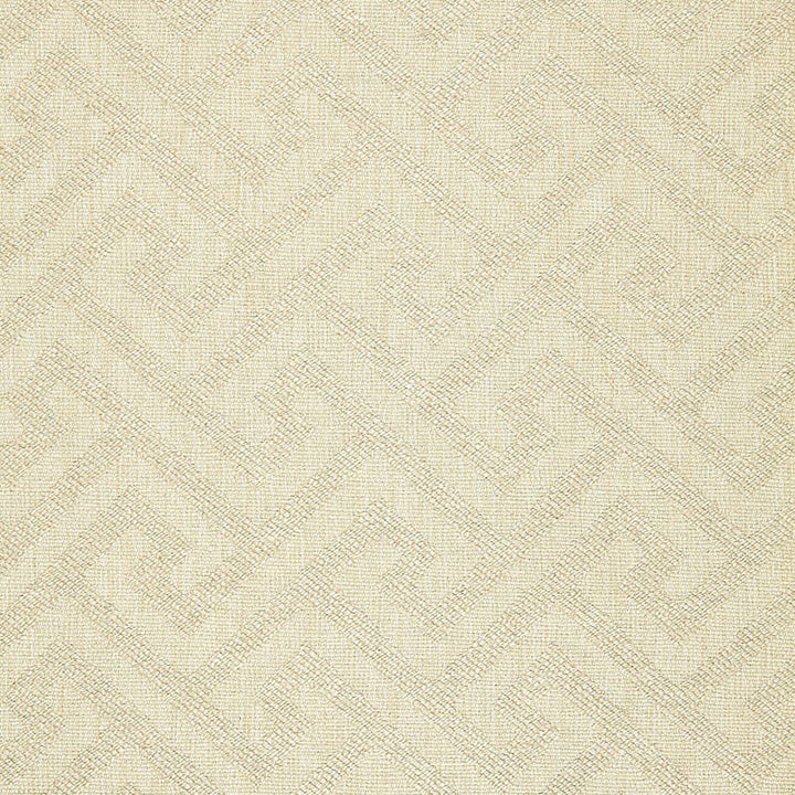 L'Orient Fret Ecru 65021 by Schumacher Fabric AU NATUREL LINEN 57% BAMBOO 17% BELGIUM MARTINDALE 32,000 </p><p>Repeat: Horizontal: 6 1/2" (17CM) and Vertical: 7 7/8" (20CM) 53.5 - Fabric Carolina -