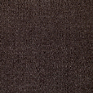 Courtrai Glazed Linen Cafe Noir 65161 by Schumacher Fabric