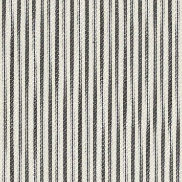 Classic Ticking Black 652227 by Waverly Fabric - 100%Cotton CHINA 15000 Horizontal: 0 and Vertical: 0.3 55 - Fabric Carolina -