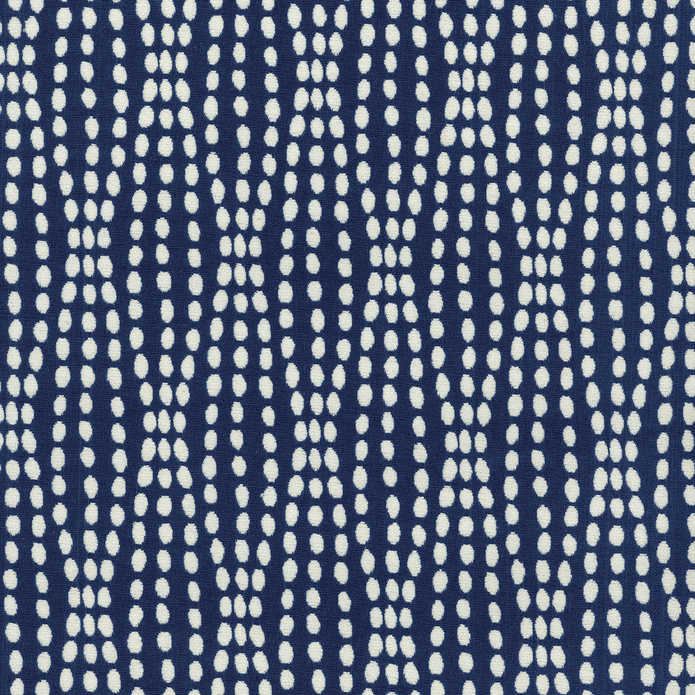 Strands Navy Nc 652266 by Waverly Fabric - 70% Cotton 30% Polyester CHINA 51000 Horizontal: 2.5 and Vertical: 5.25 55 - Fabric Carolina -