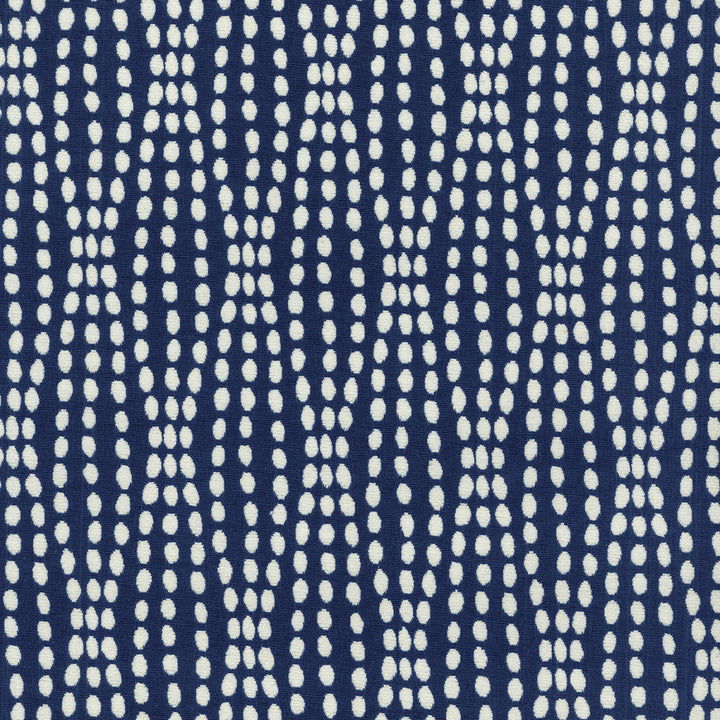Strands Navy Nc 652266 by Waverly Fabric SHADOW PLAY 70% Cotton 30% Polyester CHINA Wyzenbeek 51,000 Horizontal: 2.50" and Vertical: 5.25" 55" - Fabric Carolina -
