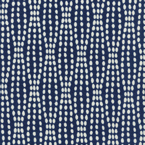 Strands Navy Nc 652266 by Waverly Fabric