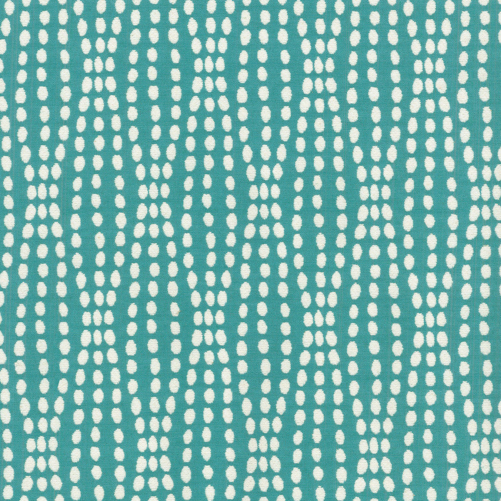 Strands TEAL 652267 by Waverly Fabric - 100% Cotton 51000 Horizontal: 5.25 and Vertical: 2.5 55 - Fabric Carolina -