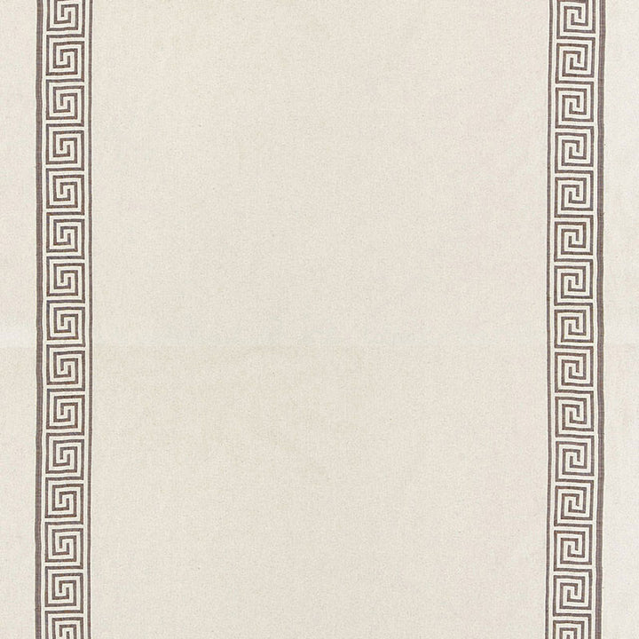 Greek Key Embroidery Ii Truffle 65250 by Schumacher Fabric AU NATUREL COTTON 70% LINEN 24% BELGIUM MARTINDALE 20,000 </p><p>Repeat: Horizontal: and Vertical: 4 1/8" (10CM) 58 - Fabric Carolina -