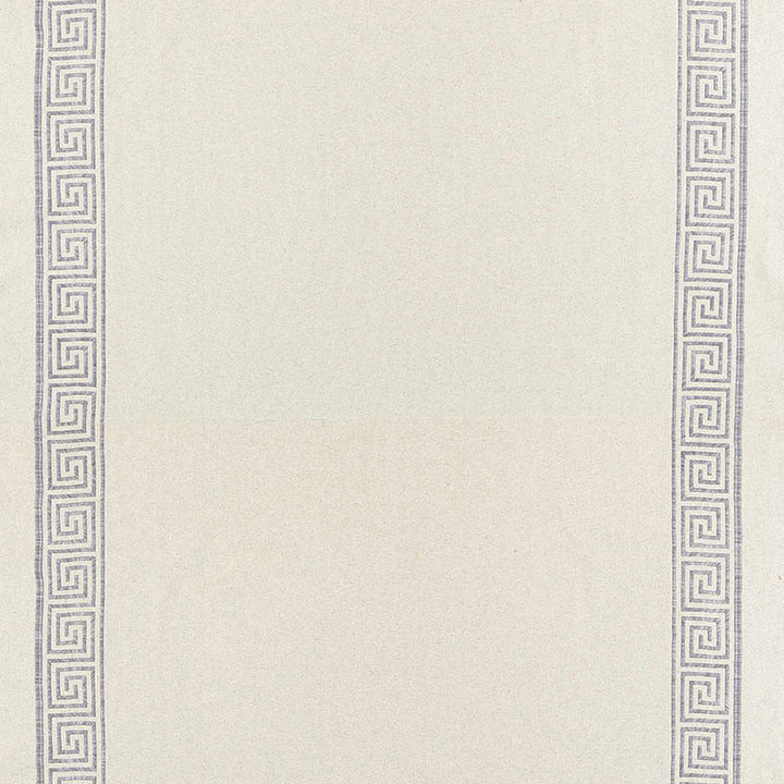 Greek Key Embroidery Ii Zinc 65251 by Schumacher Designer Fabric AU NATUREL COTTON 70% LINEN 24% BELGIUM MARTINDALE 20,000 </p><p>Repeat: Horizontal: and Vertical: 4 1/8" (10CM) 58 - Swanky Fabrics -