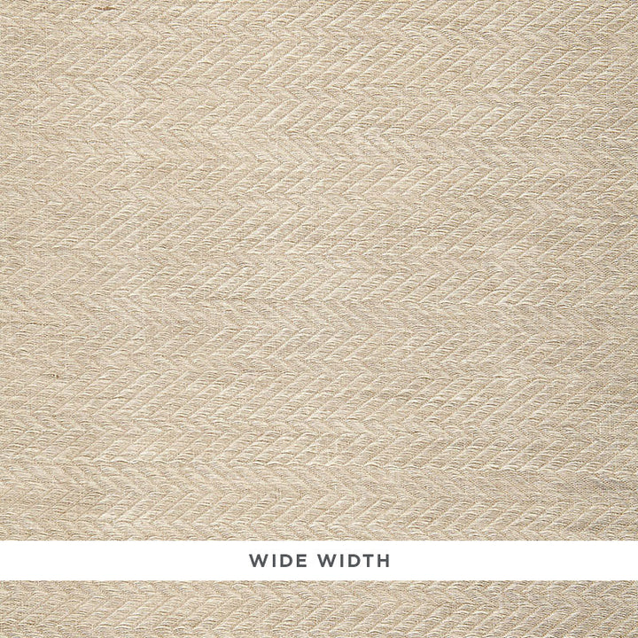 Lompret Linen Herringbone Greige 65300 by Schumacher Fabric ESSENTIALS: SHEERS & CASEMENTS I LINEN 100% TURKEY </p><p>Repeat: Horizontal: 3/8" (1CM) and Vertical: 1 3/4" (4CM) 120 - Fabric Carolina -