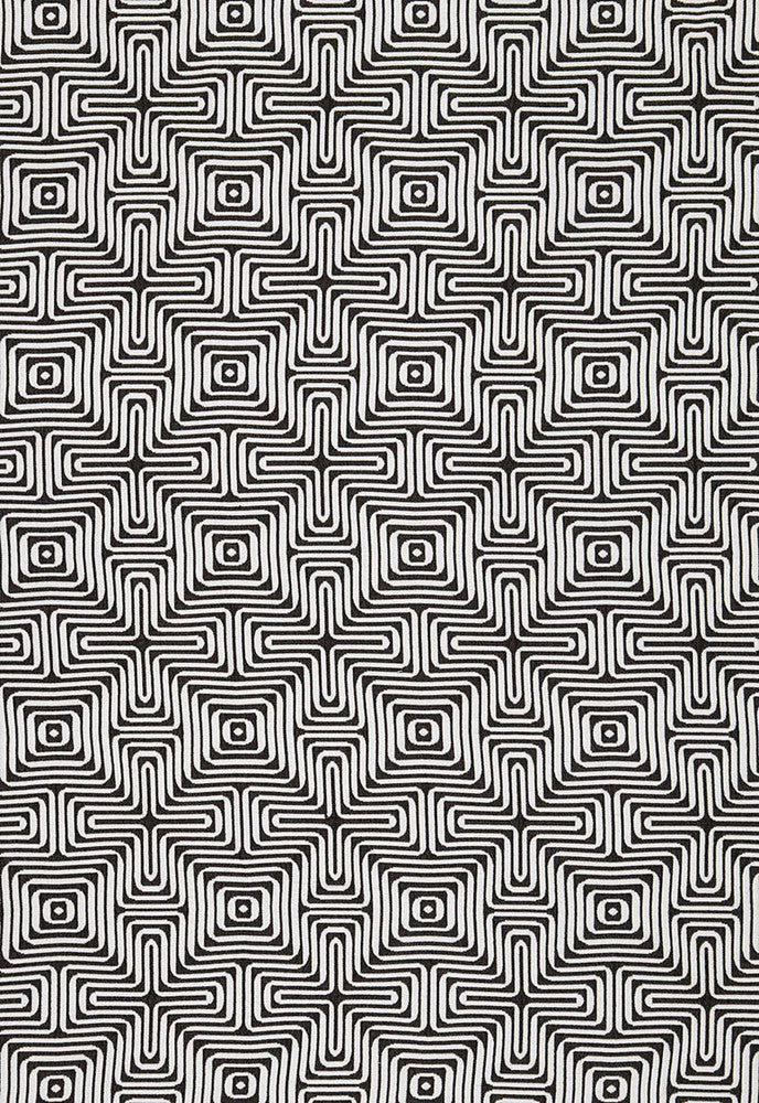Amazing Maze Kohl 65322 by Schumacher Fabric Trina-Turk 100% Sunbrella Wyzenbeek 12,000 Horizontal: 6.375 and Vertical: 6.375 51 - Fabric Carolina -
